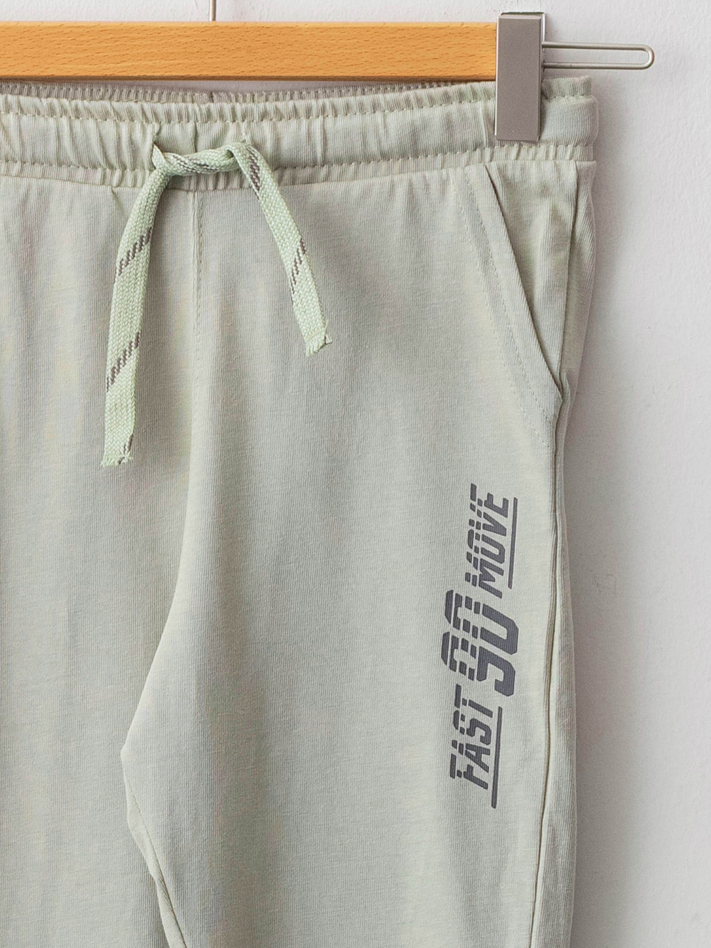 Elastic Waist Printed Boys' Jogger Sweatpants-2