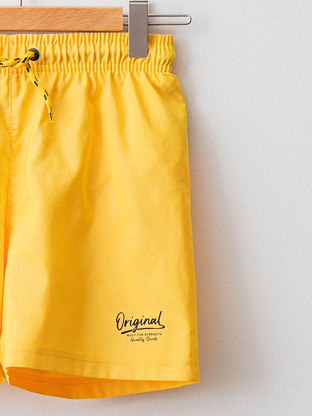 Мальчиковые морские шорты с эластичной талией с водным узором-9