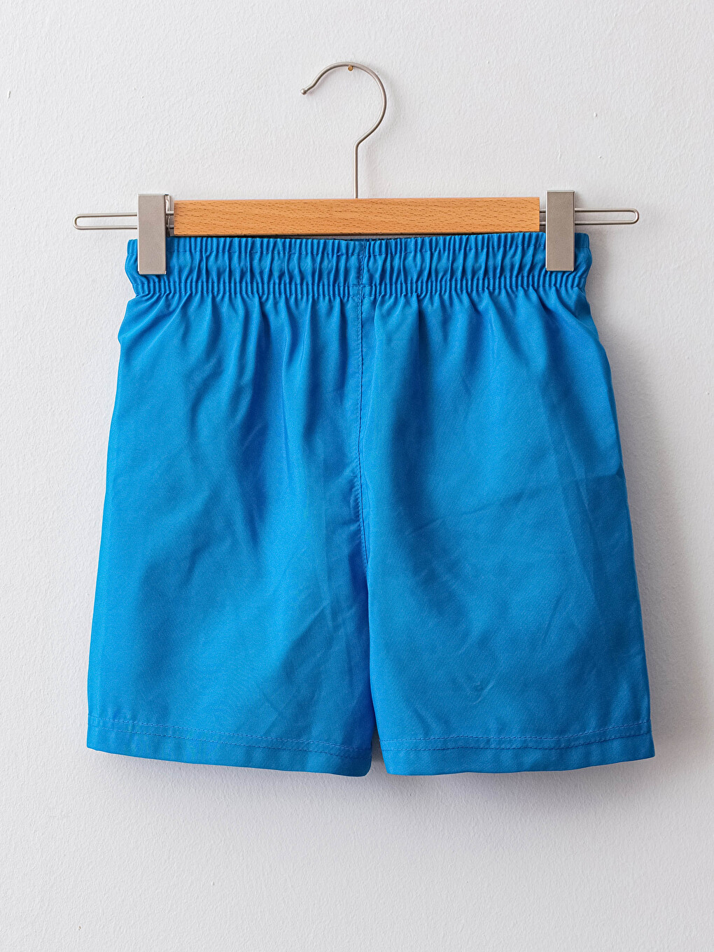 Boy's Sea Shorts with Elastic Waist Showing Water Pattern-7