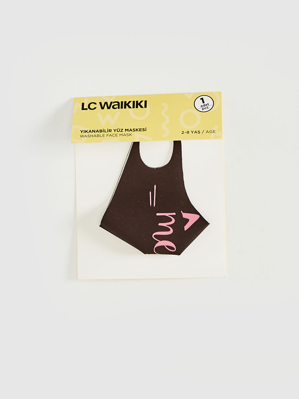 ماسك وجه قابل للغسل للبنات من عمر 2-8 سنوات-1