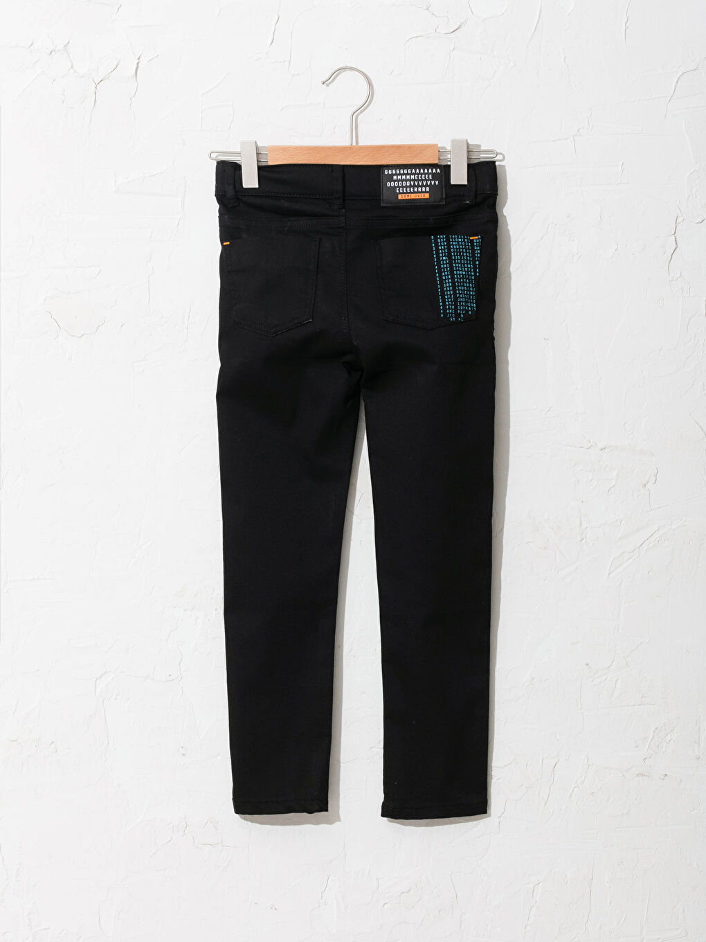 Екстра вузькі габардинові штани для хлопчиків-1