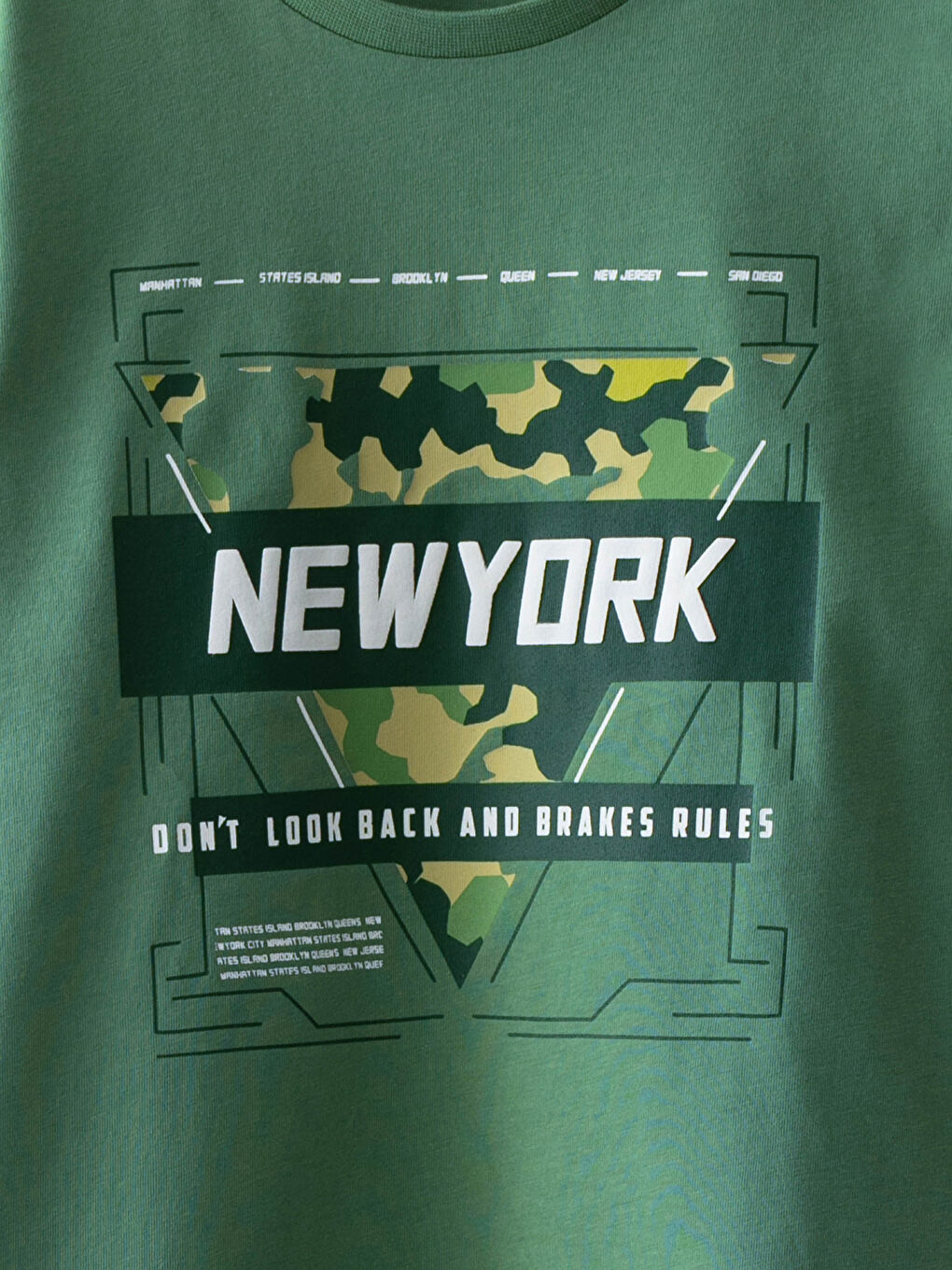 Пижамный комплект с круглым вырезом, с принтом, с длинным рукавом для мальчиков-2