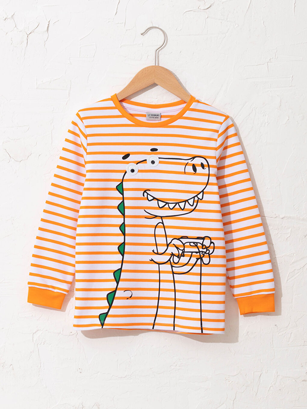 LCW Kids Boy's Printed Cotton T-Shirt -S14141Z4-LGZ