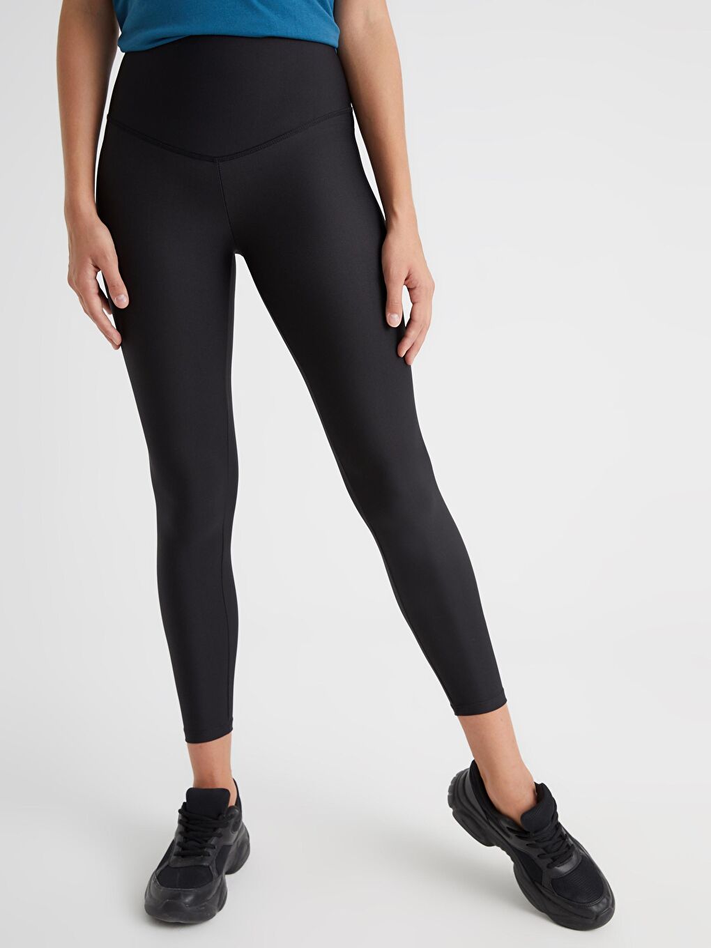 Женские спортивные леггинсы-12