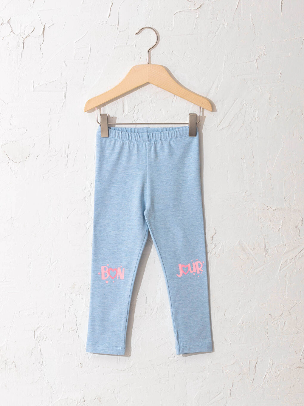 Legging Long Imprimé Bébé Fille à Taille Élastique