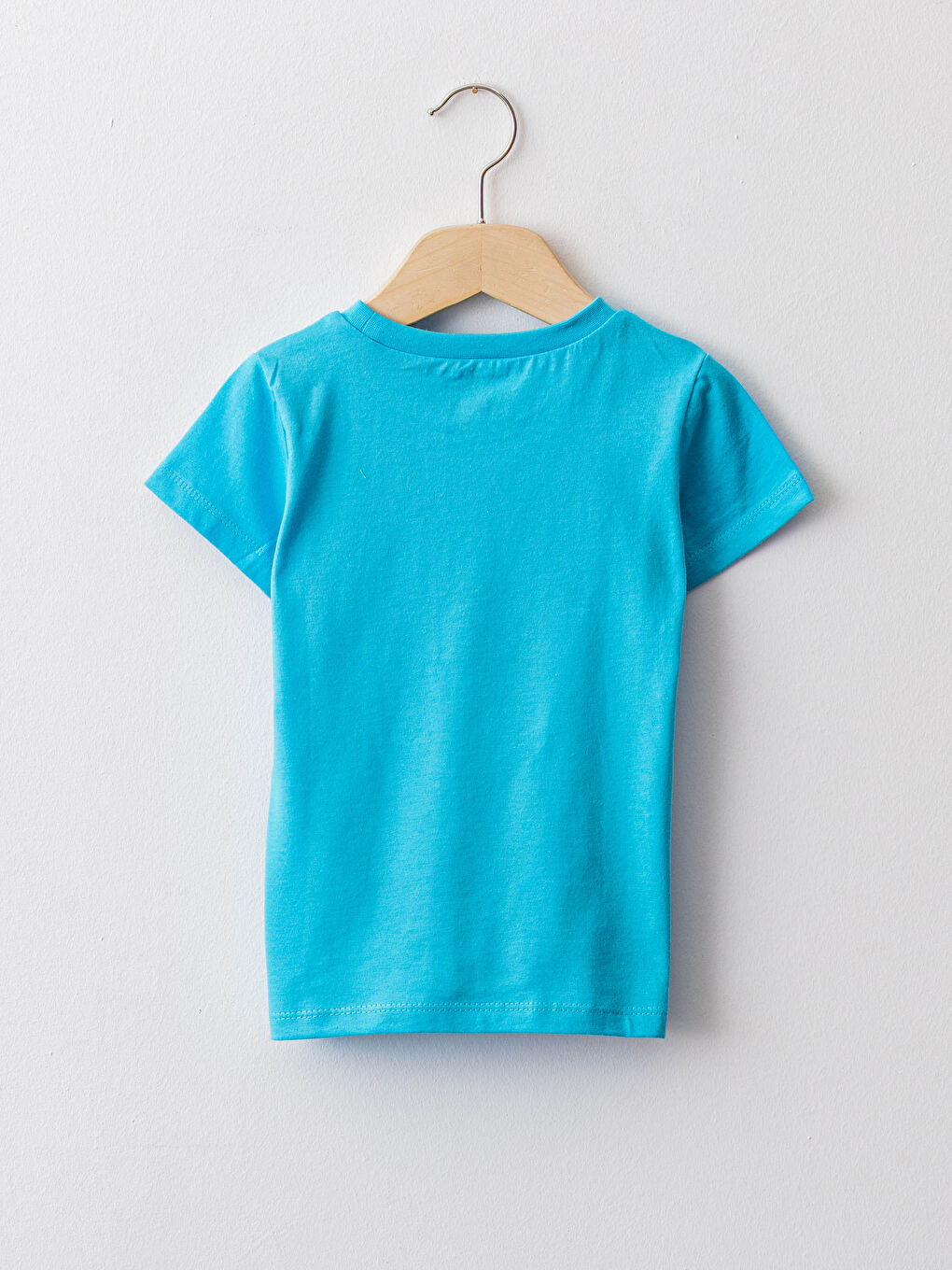 Crew Neck Short Sleeve Printed Cotton Baby Boy T-Shirt-1