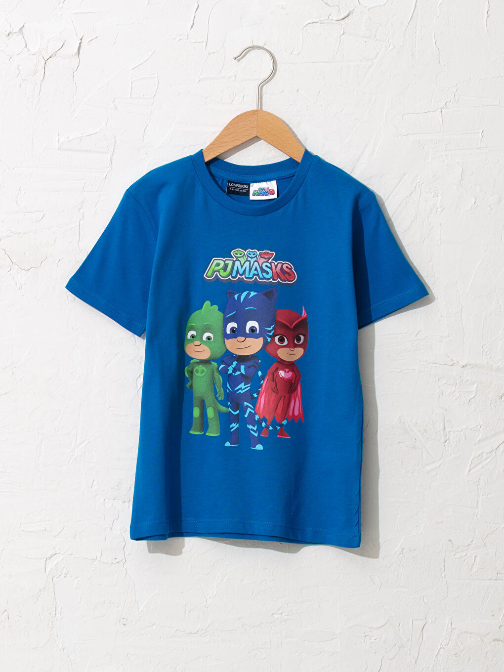 LCW Kids Boy’s Pj Masks Printed Cotton T-Shirt -S15916Z4-HFU