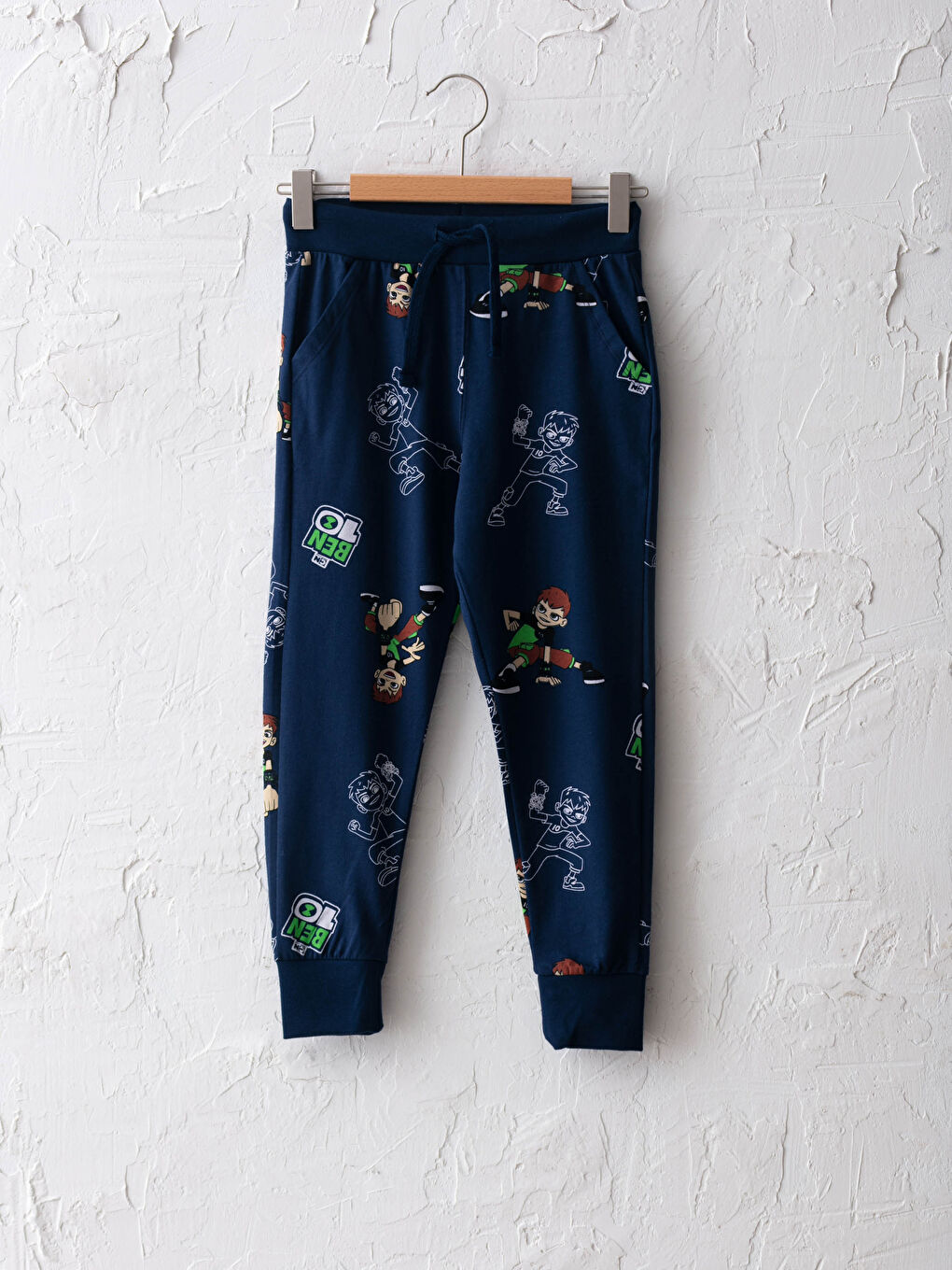 Pantalon de survêtement garçon imprimé Ben 10 à taille élastique