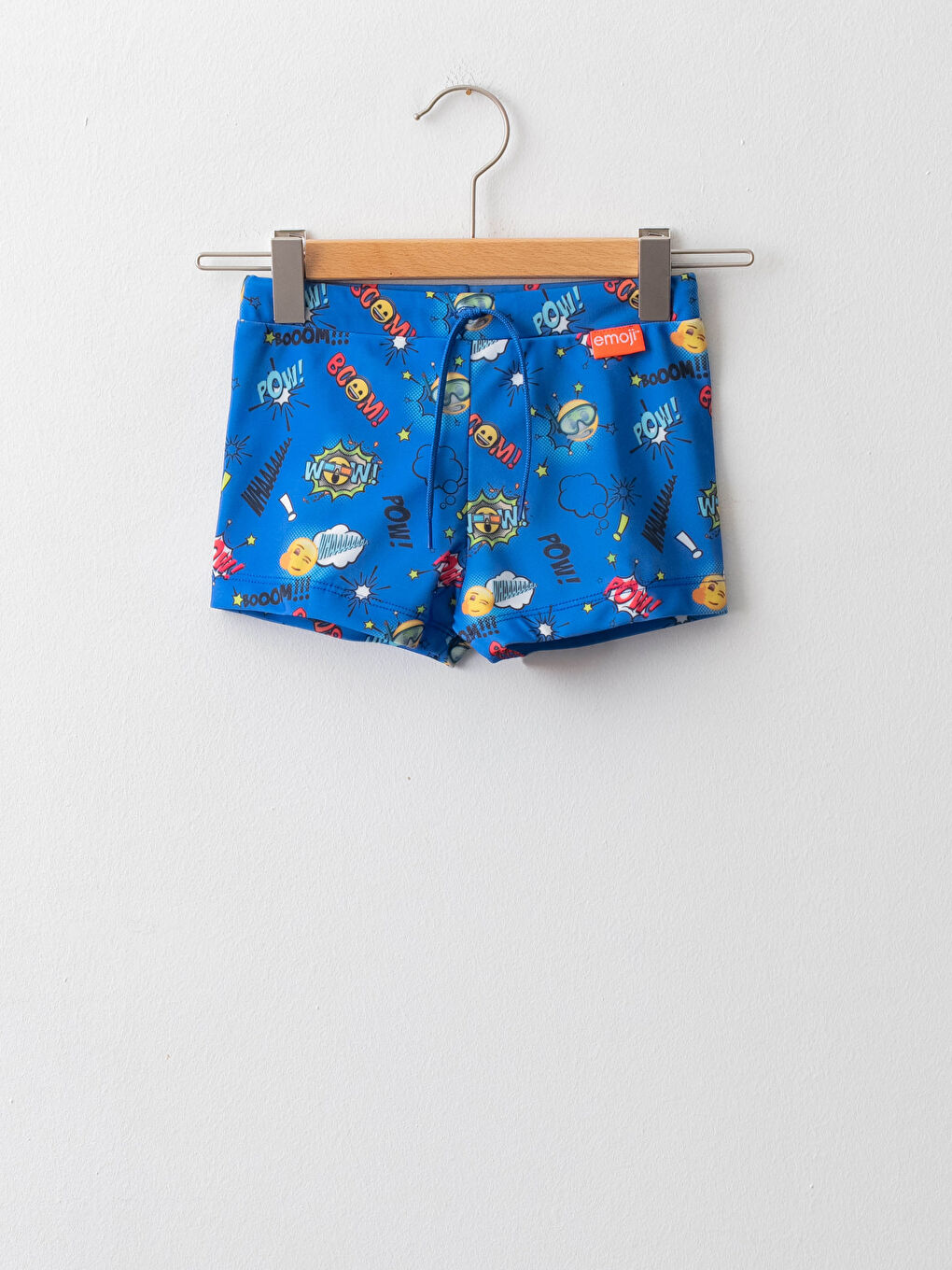 LCW Kids Emoji Printed Quick Drying Boy's Boxer Swimsuit -S15958Z4-LQQ