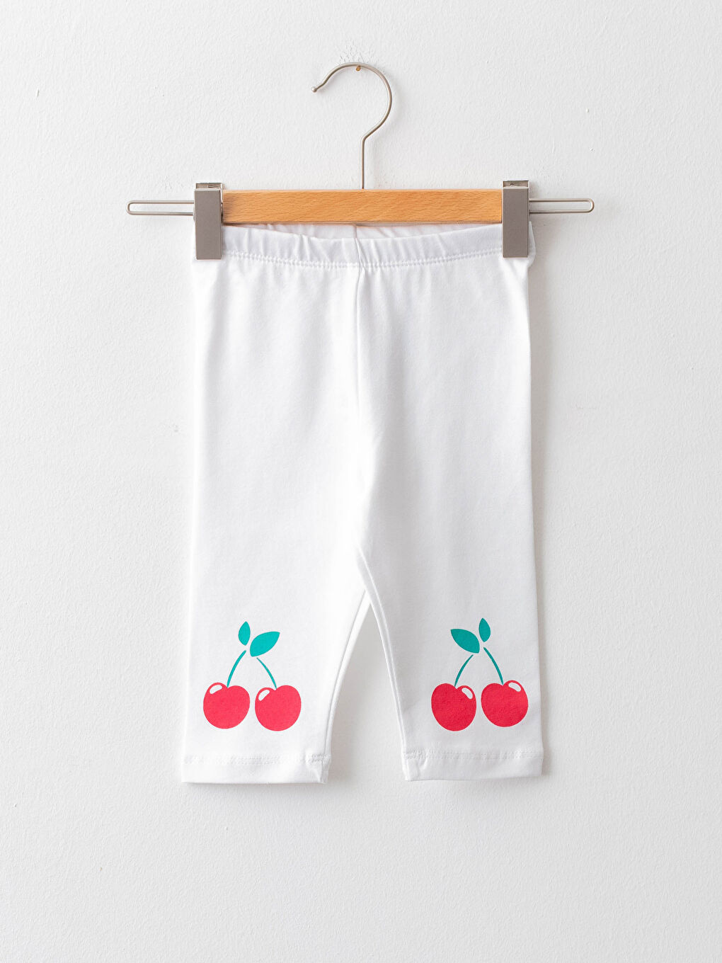 Elasticated Waist Printed Baby Girls' Leggings