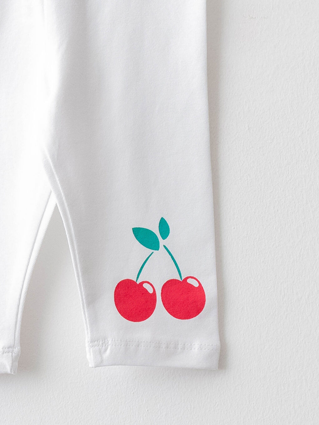 Elasticated Waist Printed Baby Girls' Leggings-2