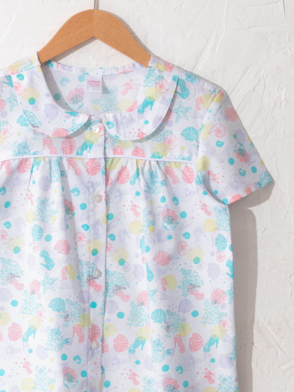 Girl's Printed Cotton Pyjamas Set-2