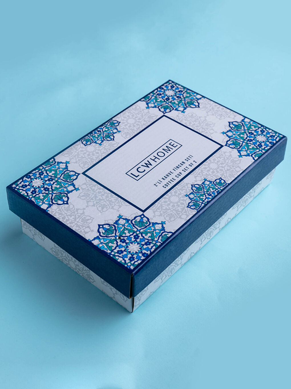 Karışık Desenli Porselen Fincan Seti 2'li 90 ml-4