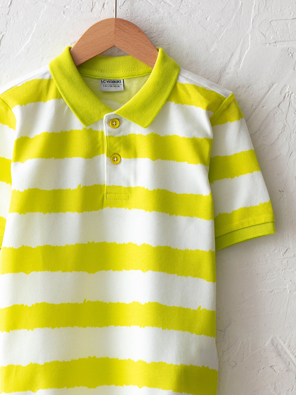 Футболка для хлопчиків з водолазкою, смугаста, з коротким рукавом-2