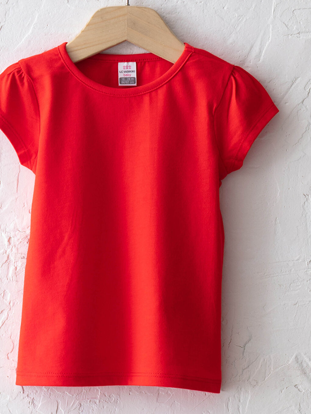 Crew Neck Basic Baby Girls' T-Shirt 3-pack-2