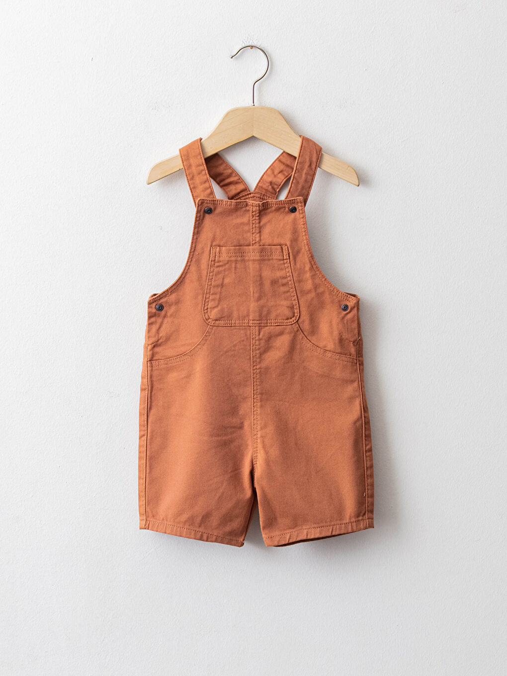 Basic Cotton Baby Boy Salopet