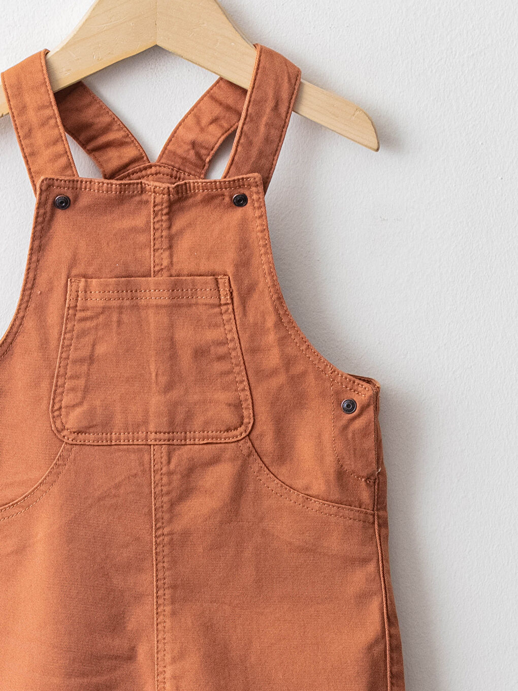 Basic Cotton Baby Boy Salopet-2