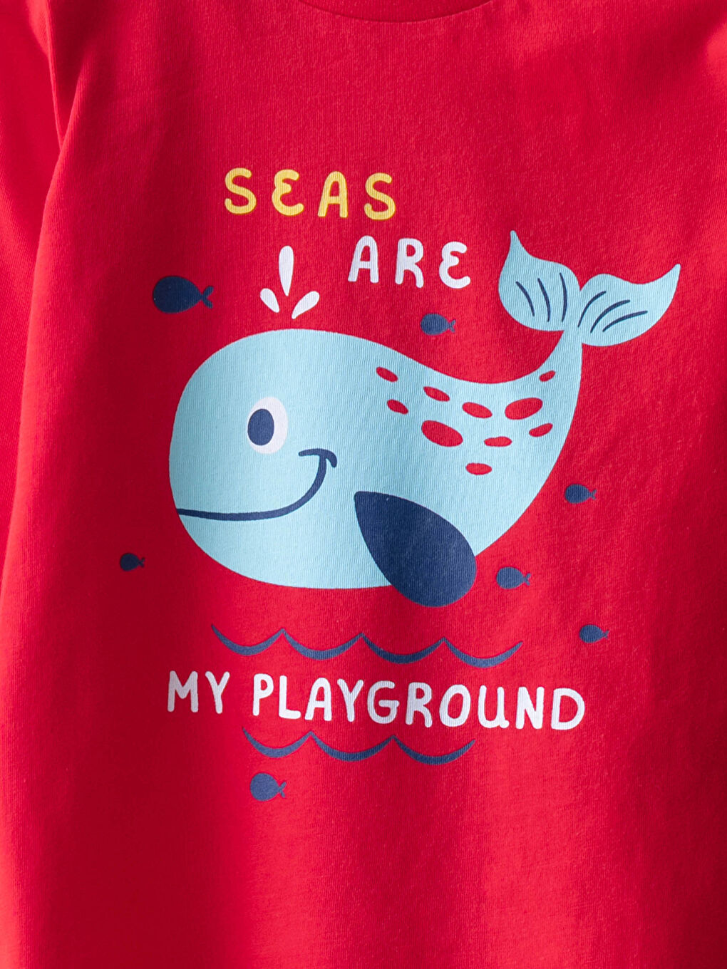 Пижамный комплект для малышей мальчиков с круглым вырезом, длинным рукавом и принтом из хлопка-2