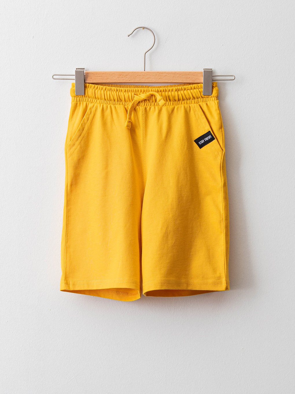 Elastic Waist Basic Boys' Shorts