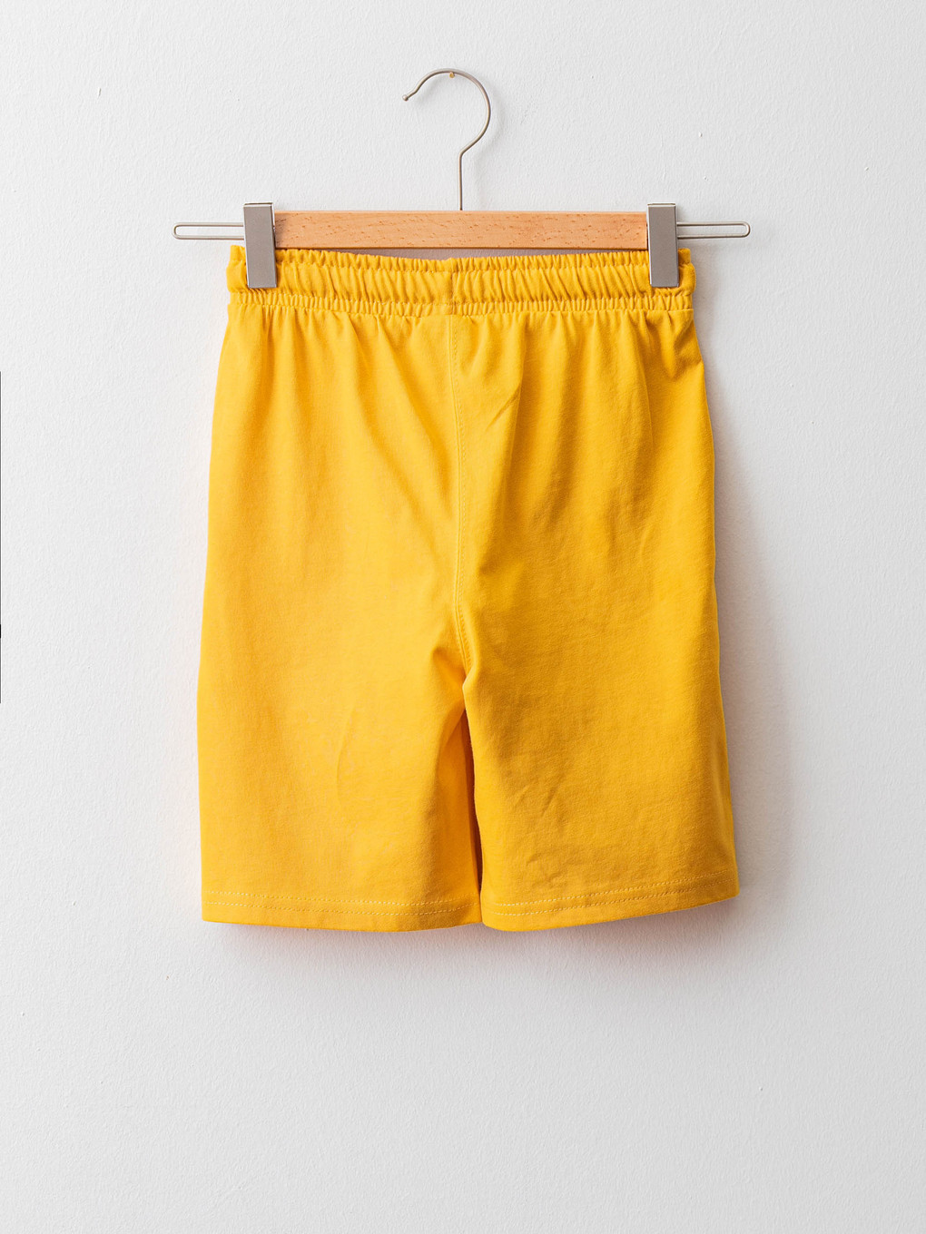 Elastic Waist Basic Boys' Shorts-1