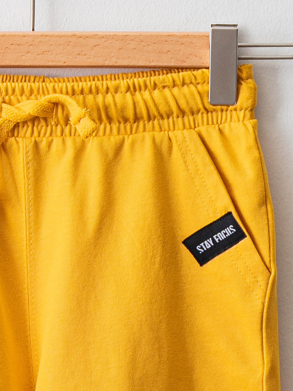 Elastic Waist Basic Boys' Shorts-2