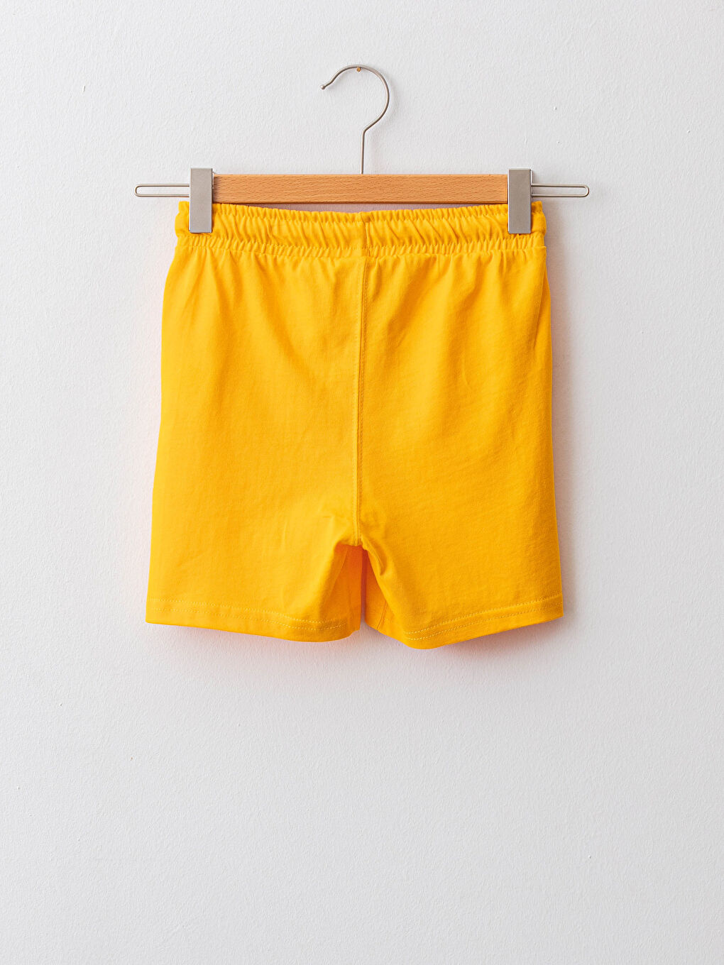 شورت أساسي بخصر مرن للأولاد-1