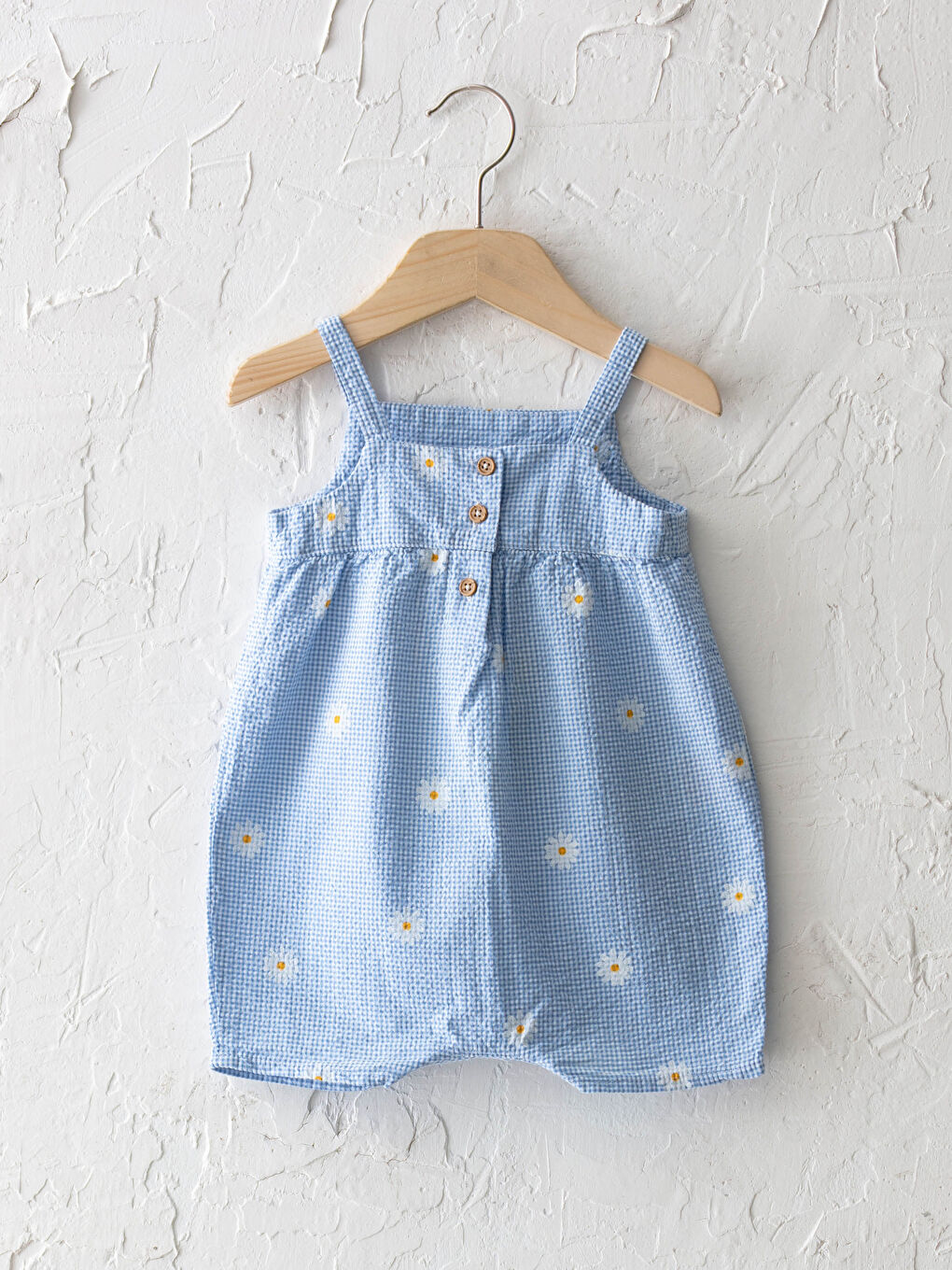 Gemusterter Baby Mädchen Overall