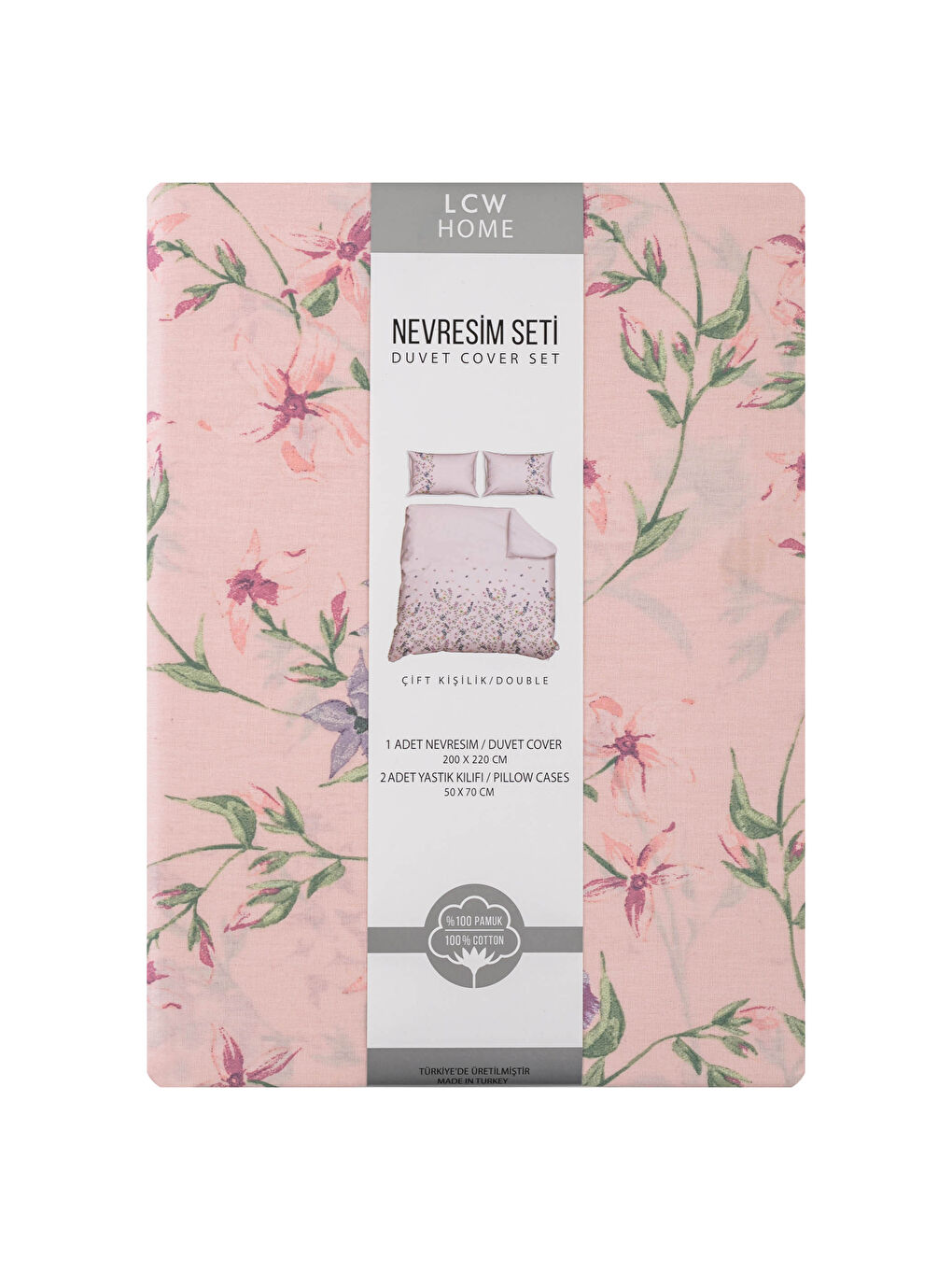 Double Patterned Woven Duvet Cover and Pillowcase-5