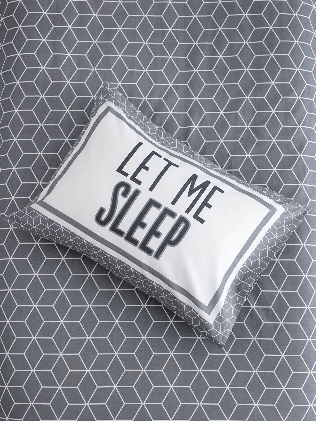 مجموعة غطاء لحاف مفرد مزدوج الجوانب منسوجة بنقشة مطبوعة-2