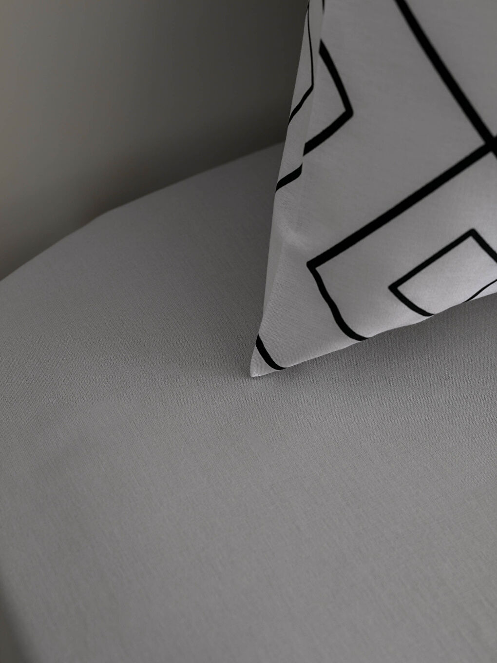 Single Patterned Woven Duvet Cover Set-3