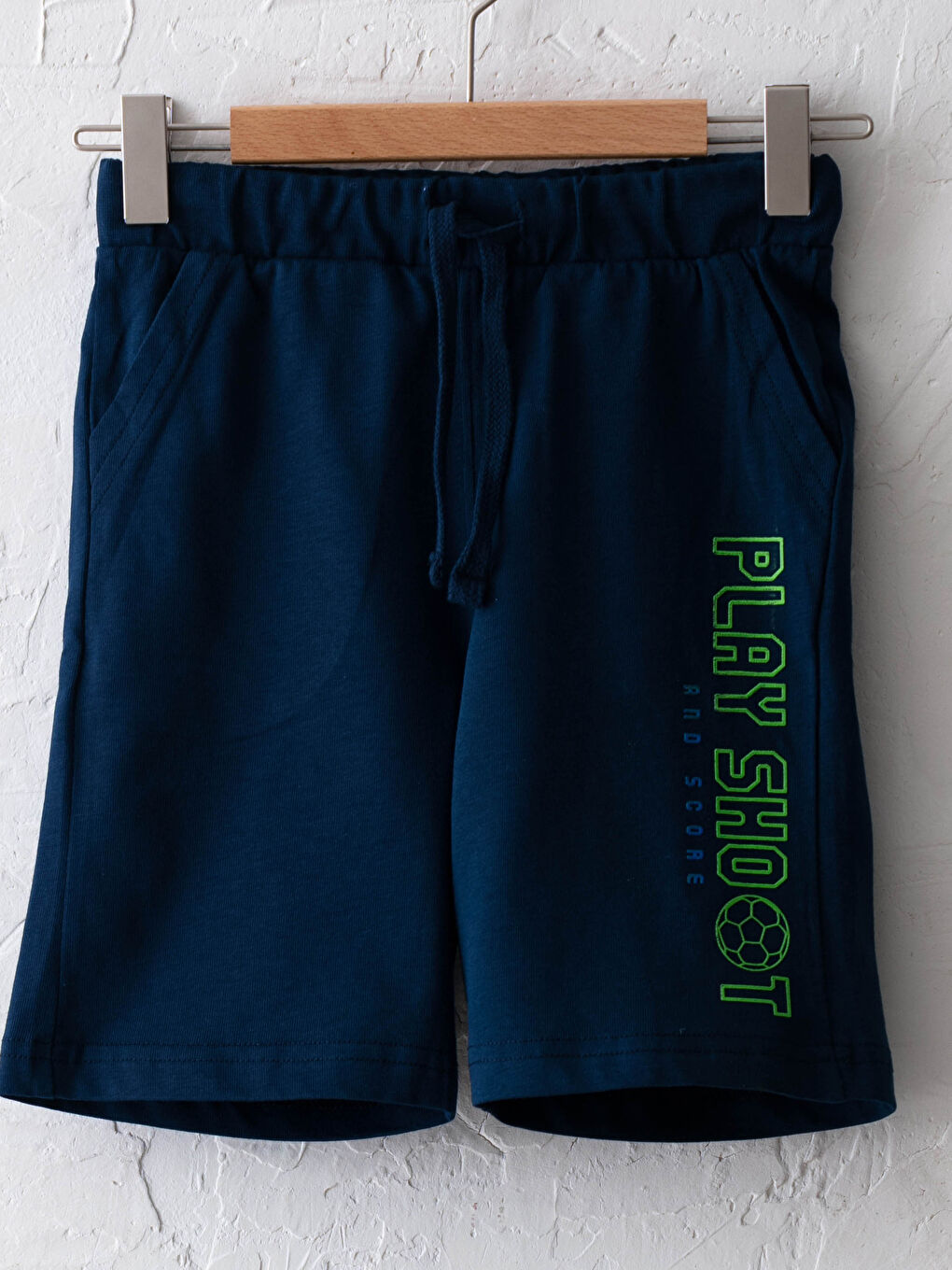 شورت للأولاد مطبوع بخصر مطاطي-2