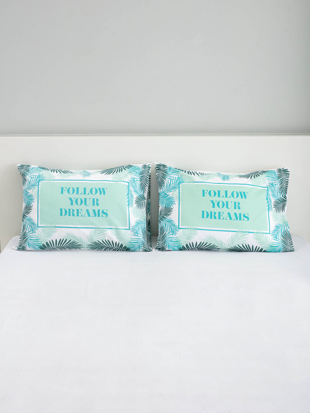 Karışık Baskılı Dokuma Yastık Kılıfı 2'li 50x70 cm-1