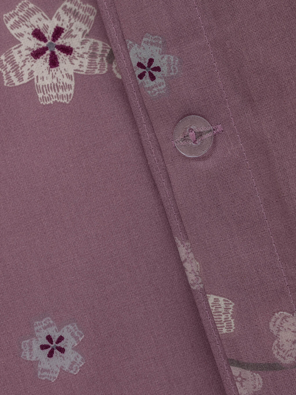 Çift Kişilik Çiçek Baskılı Dokuma Nevresim Takımı-5