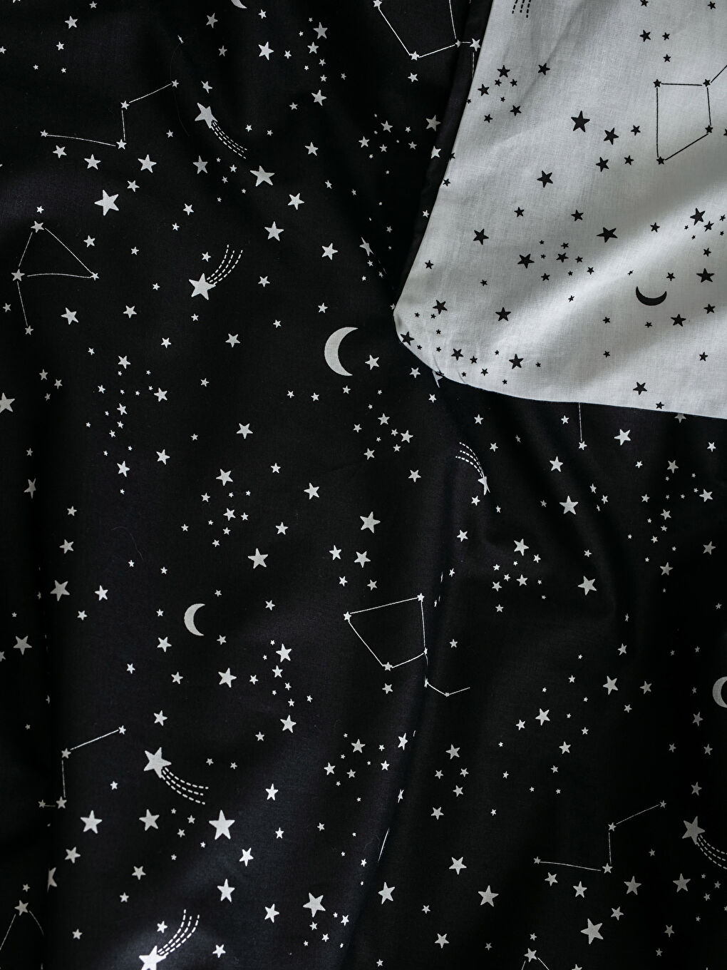 Single Double Sided Patterned Woven Duvet Cover and Pillowcase-4