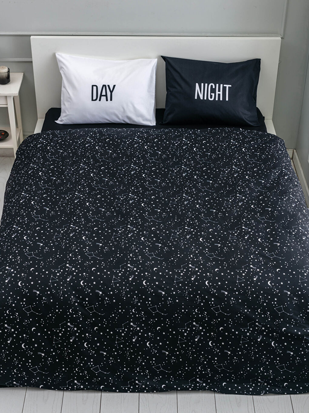 Double Double-Sided Patterned Woven Duvet Cover Set-3