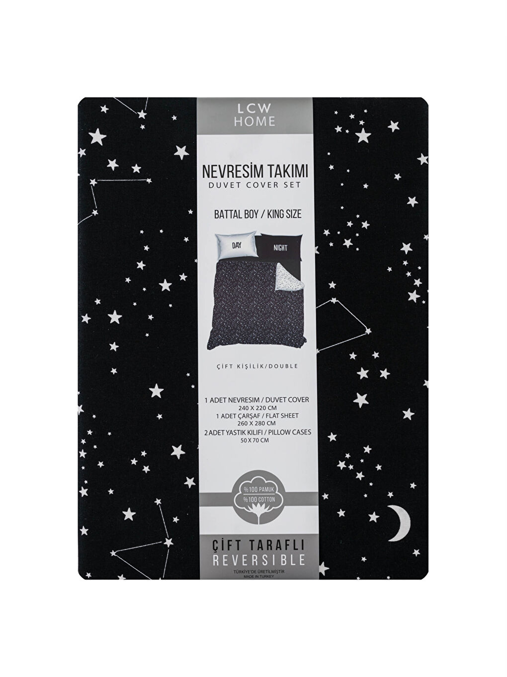 Double Double-Sided Patterned Woven Duvet Cover Set-7