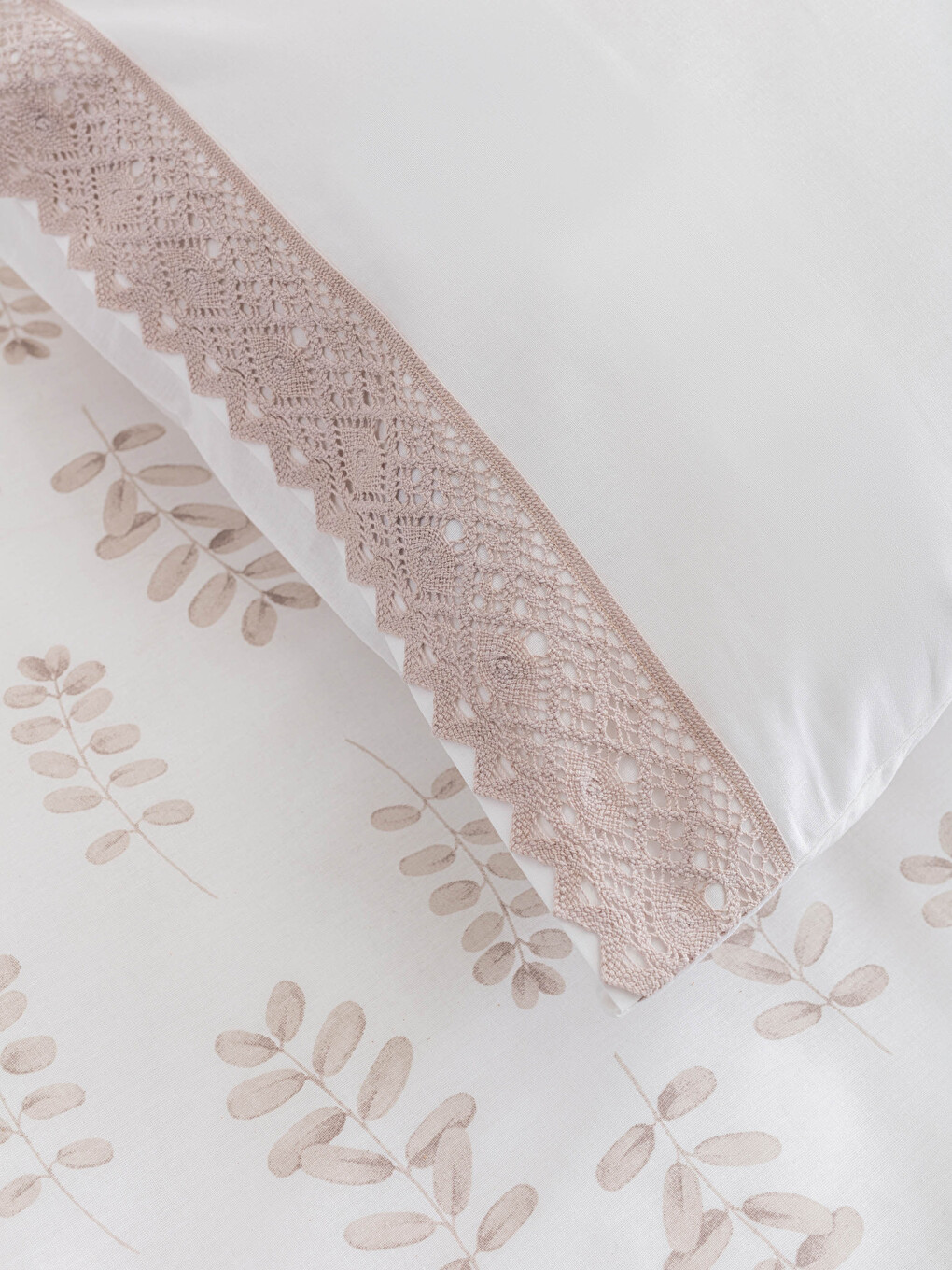 Parure De Couette Double Tissée À Motifs-4