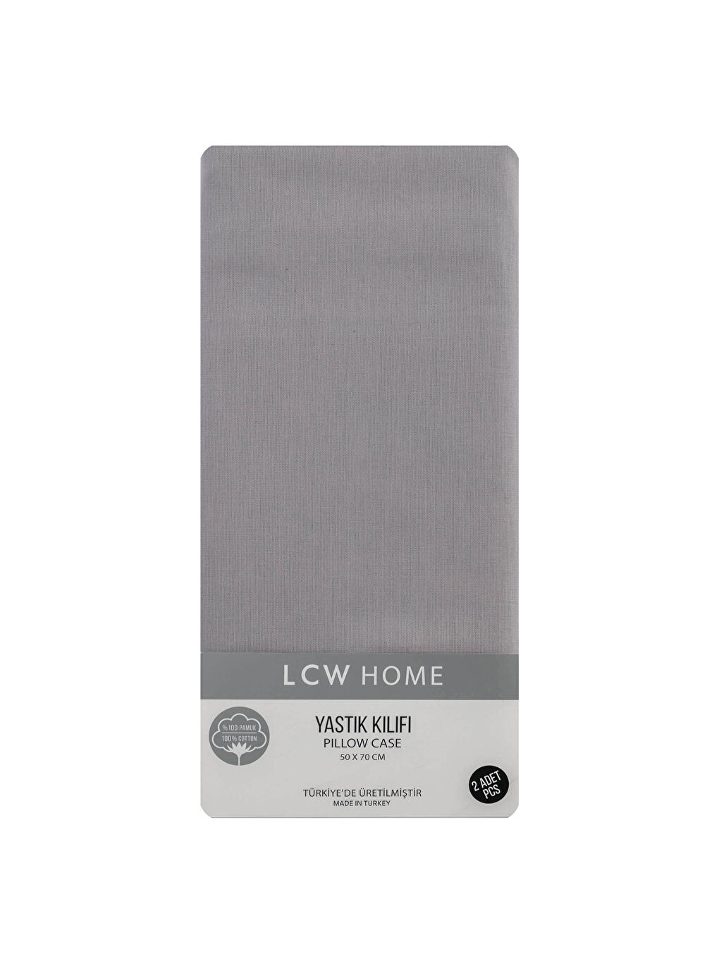 Plain Woven Pillow Case 2 Pack 50x70 Cm-3