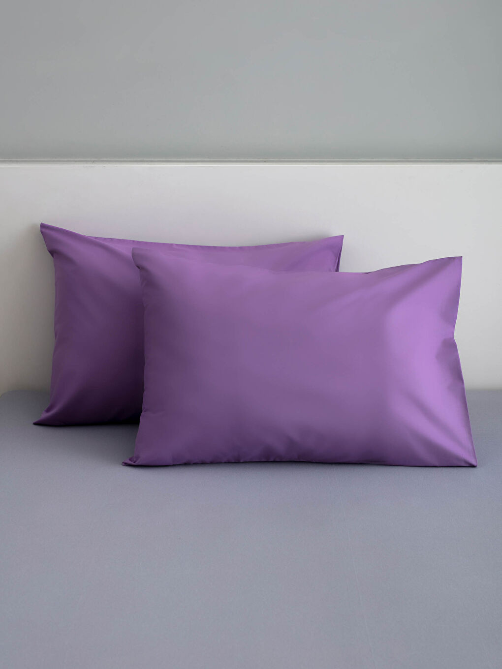 Plain Woven Pillow Case 2 Pack 50x70 Cm-1