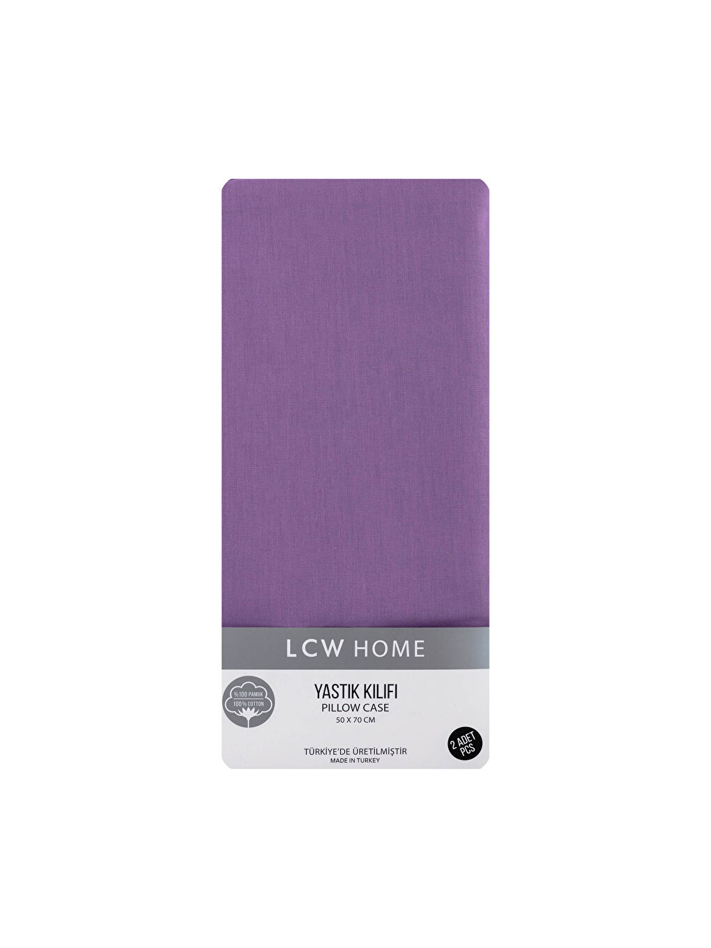 Plain Woven Pillow Case 2 Pack 50x70 Cm-3