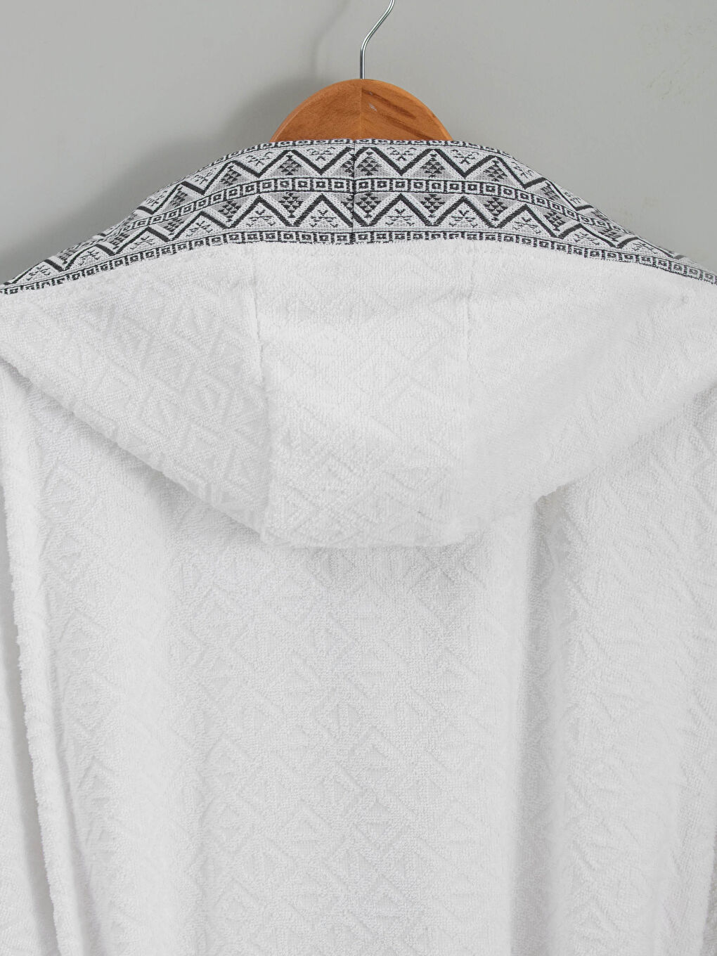 Peignoir de Bain à Capuche Imprimé pour Hommes-3