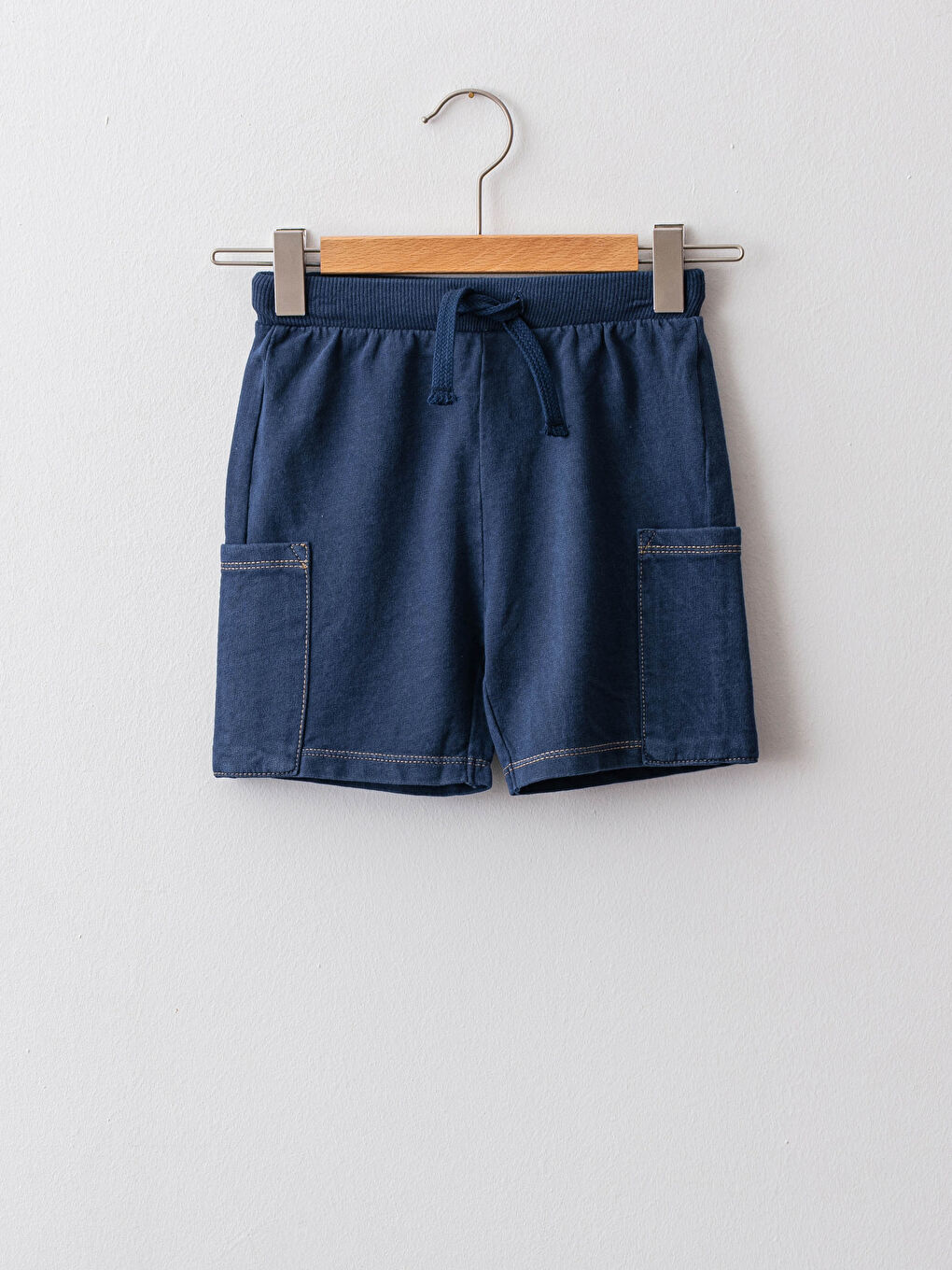 LCW baby Elasticated Waist Cotton Baby Boys' Shorts -S1AH64Z1-CRP