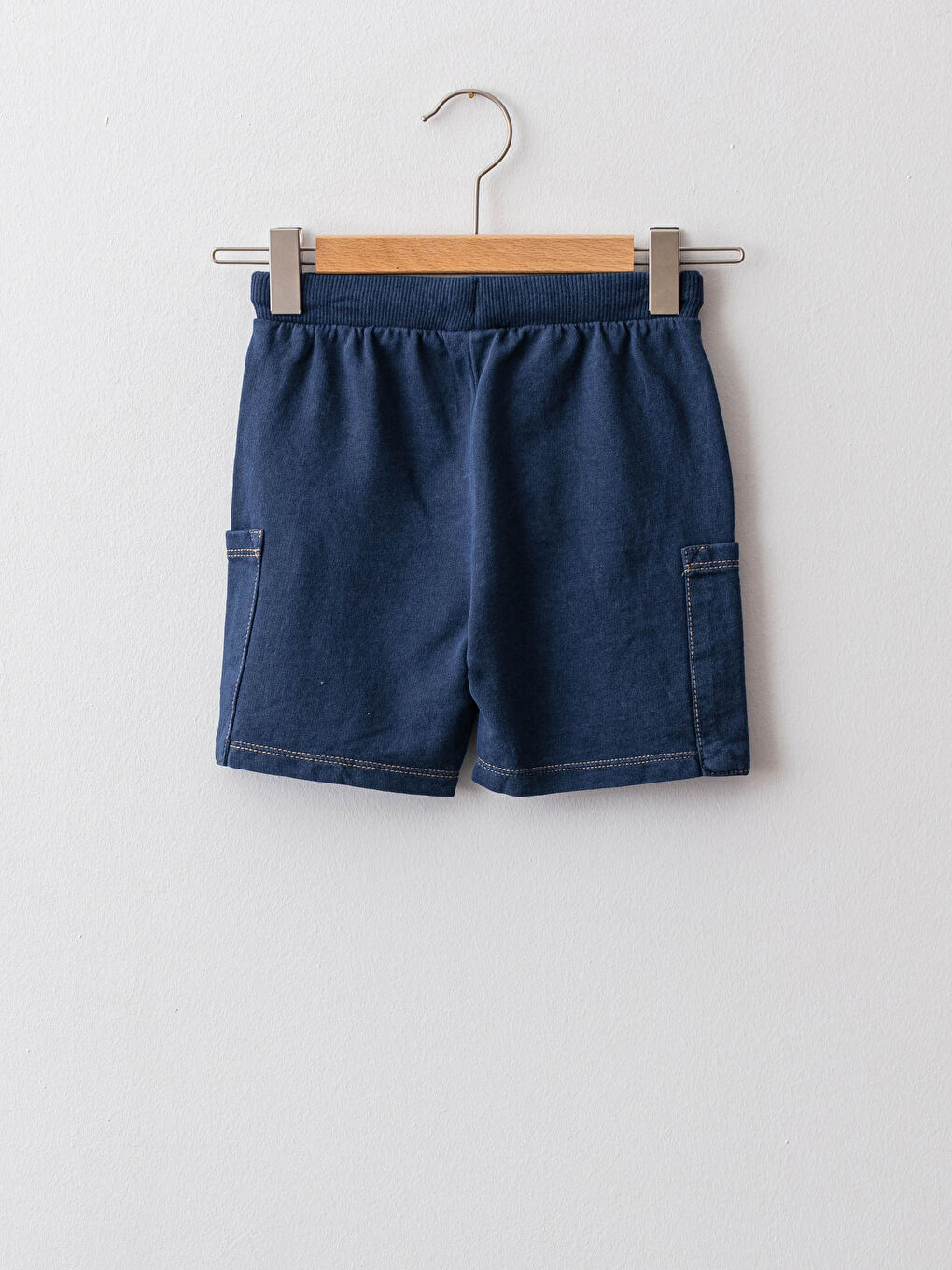 LCW baby Elasticated Waist Cotton Baby Boys' Shorts -S1AH64Z1-CRP