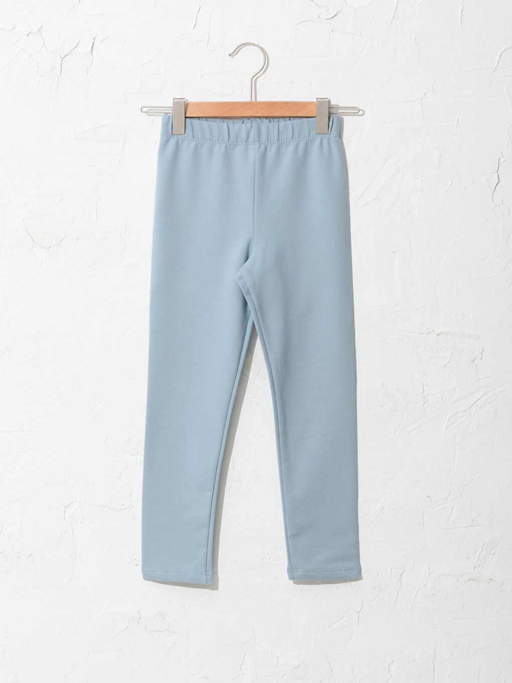 Elastic Waist Basic Cotton Girl Long Leggings