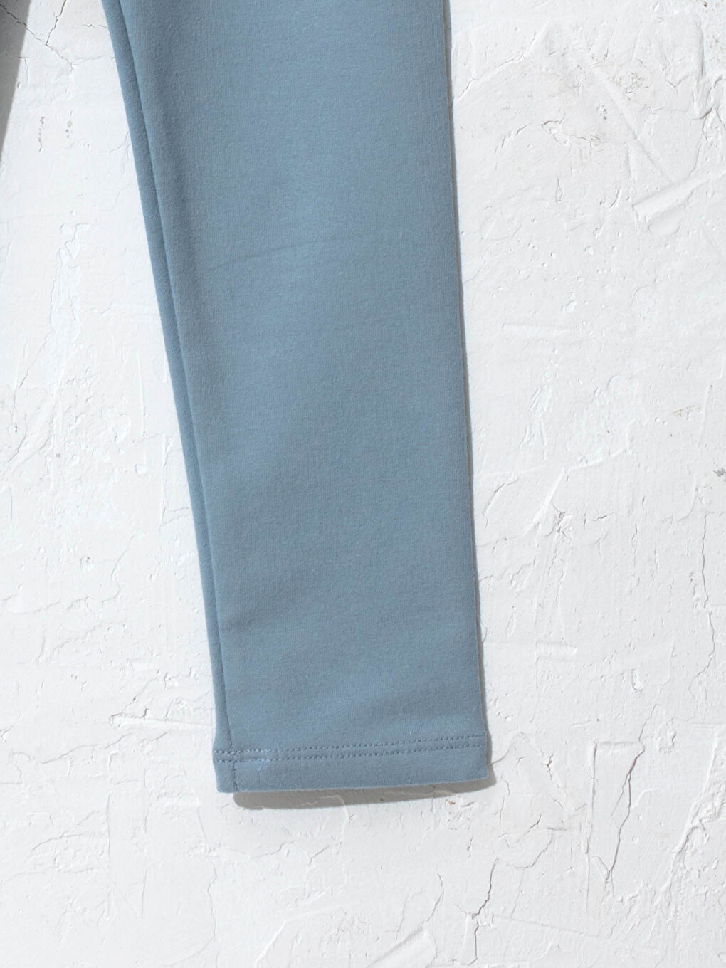 Elastic Waist Basic Cotton Girl Long Leggings-2