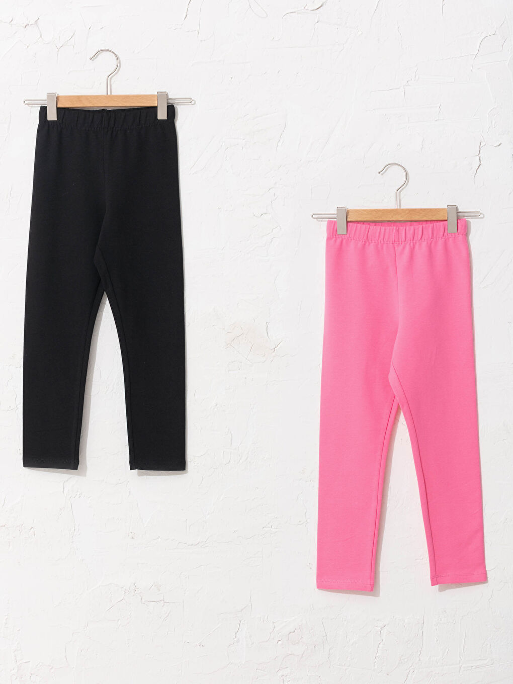 Basic Cotton Long Tights 2-Pack