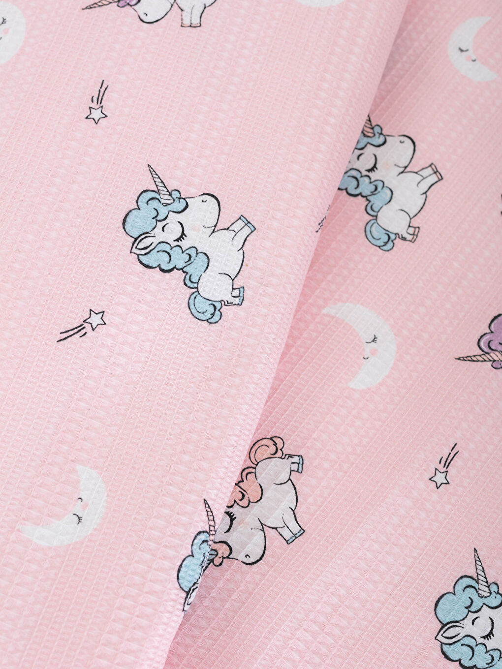 مفرش سرير بيكيه مطبوع للبنات 100x150 سم-2