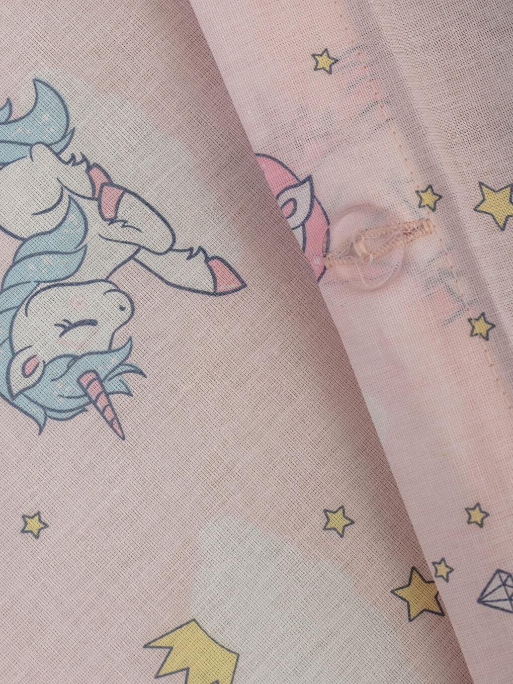 طقم غطاء لحاف أطفال منسوج مطبوع-4