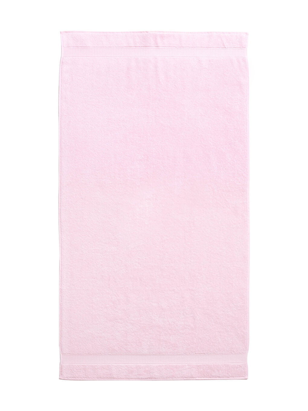 Pembe Jakarlı Banyo Havlusu 70x140 cm-2