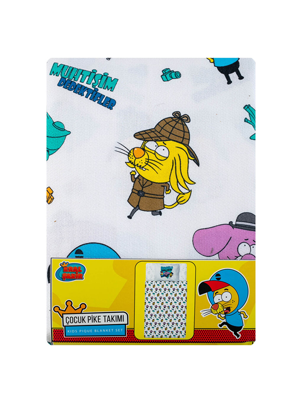 Karışık Kral Şakir Lisanslı Erkek Çocuk Pike Takımı-5